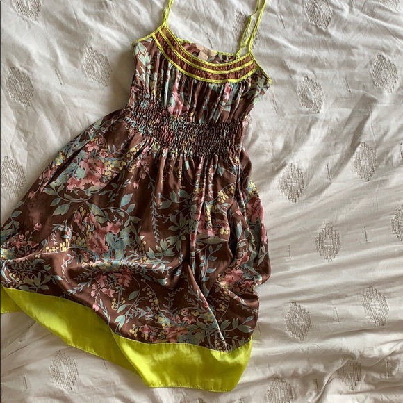 Silk sun dress | Size 6 - Picture 1 of 4